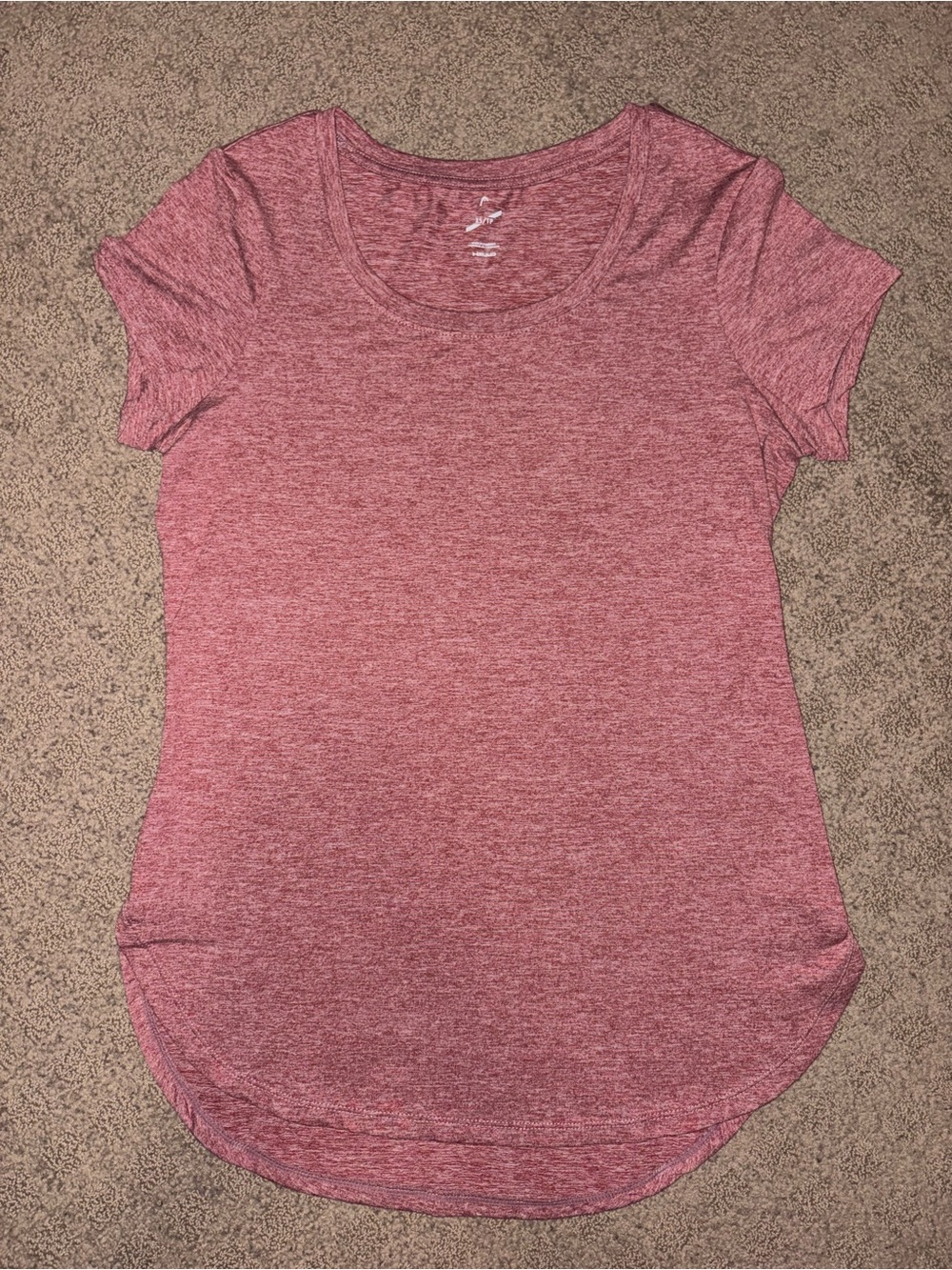 Head Women’s Short Sleeve Scoop Neck Tee - Heather Rose, Women’s Size XS